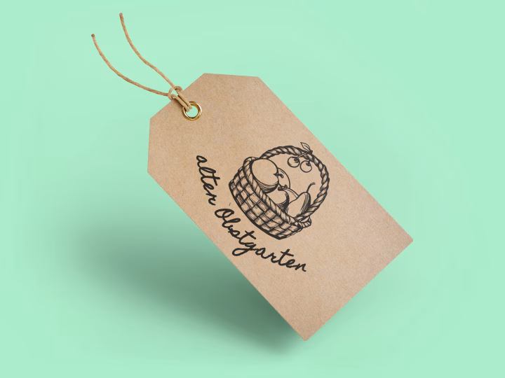 Logodesign/Corporate Design für den Alten Obstgarten Ein Tag mit dem Logo des »alten Obstgarten«